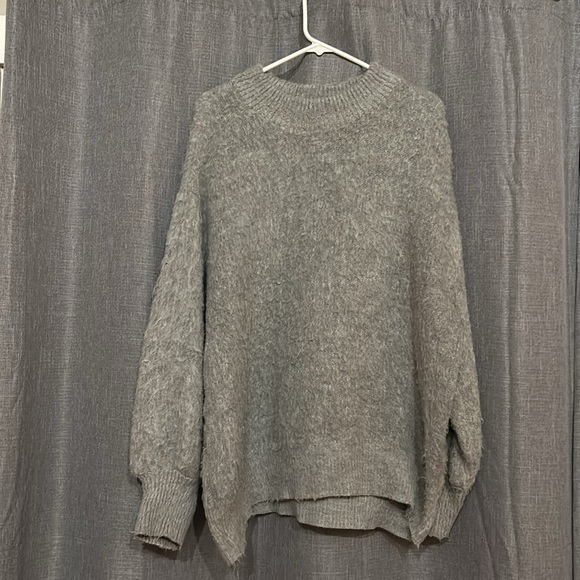 Abound Sweaters - Nordstrom: Thick grey shag sweater (Abound)
